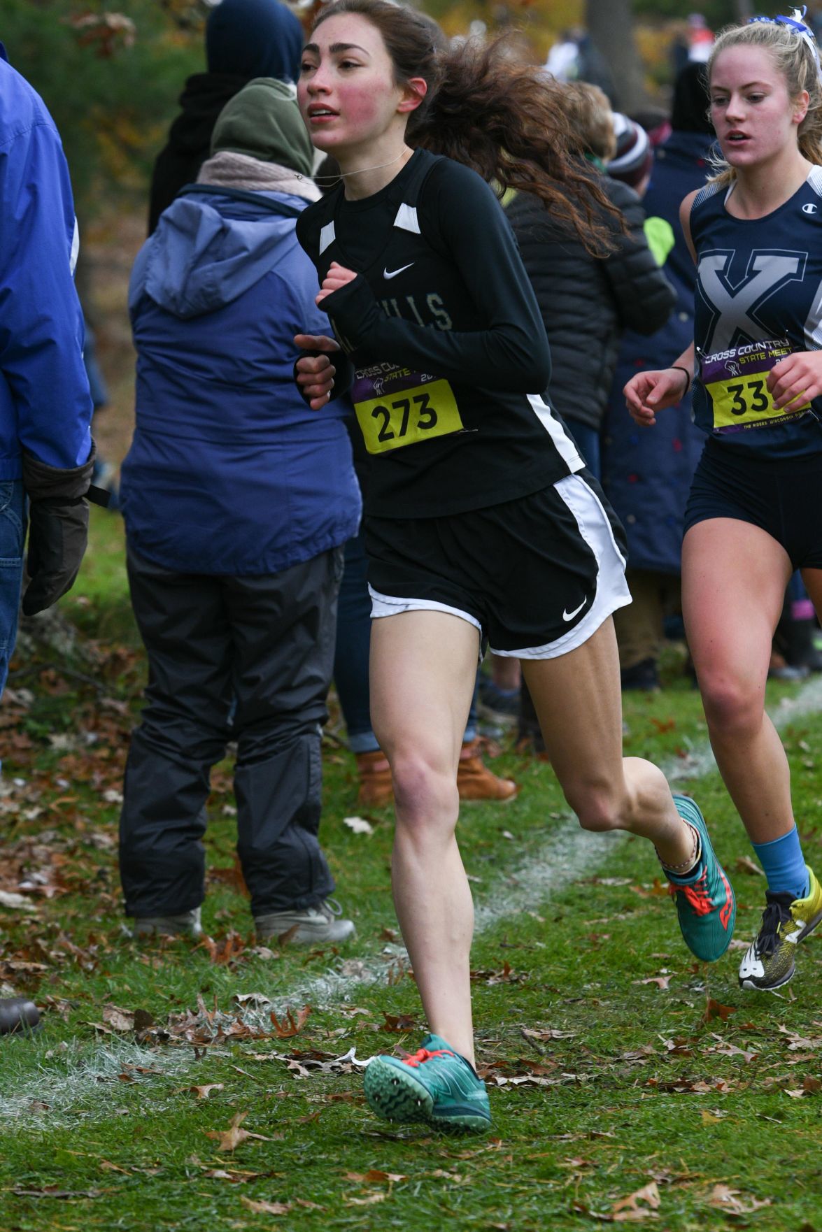 WIAA state cross country photo: Stacie Dressel, Lake Mills